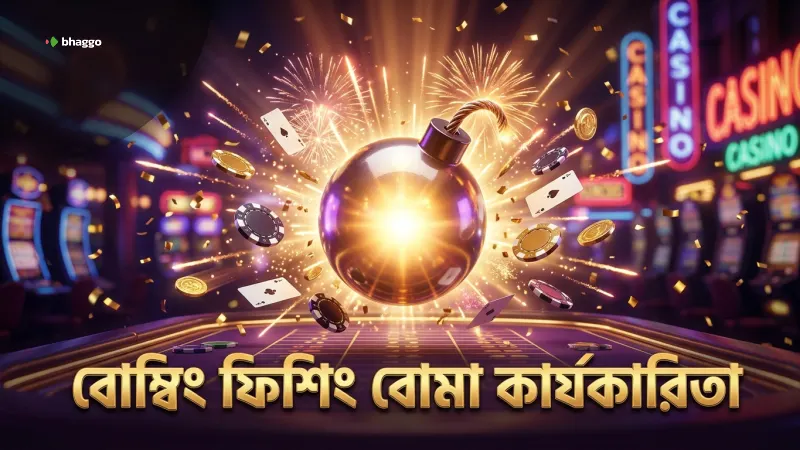 বোম্বিং ফিশিং গেমে বোমা অস্ত্রের কার্যকারিতা যাচাই করুন দ্রুত খেলুন