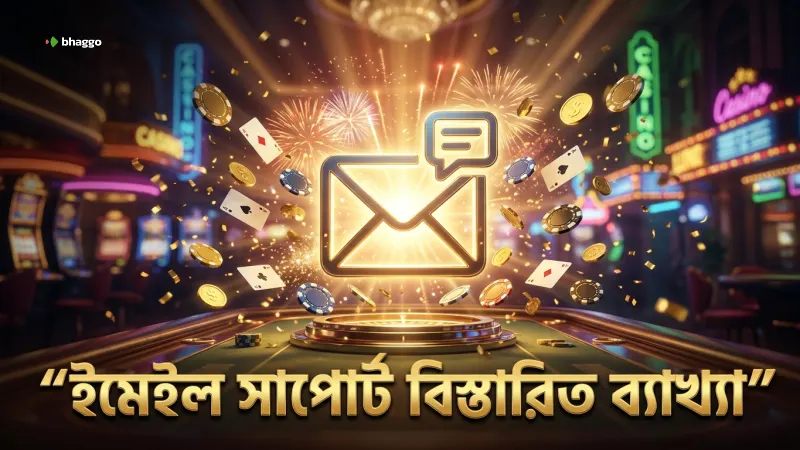 ইমেইল সাপোর্টে বিস্তারিত সমস্যার স্পষ্ট ব্যাখ্যা সম্ভব