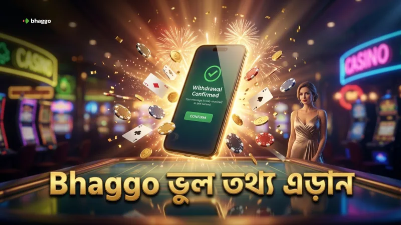 ভুল তথ্য এড়িয়ে Bhaggo উইথড্রয়াল সহজ করুন