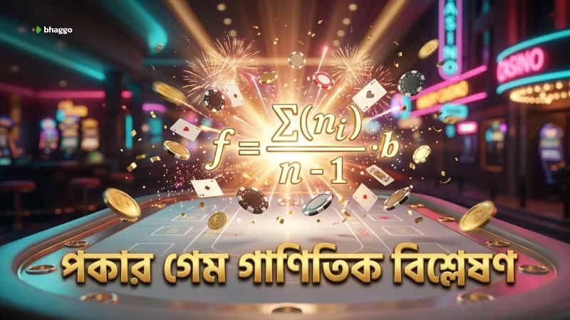 পকার গেমের গাণিতিক পেআউট বিশ্লেষণ শুদ্ধতা নিশ্চিত করে।