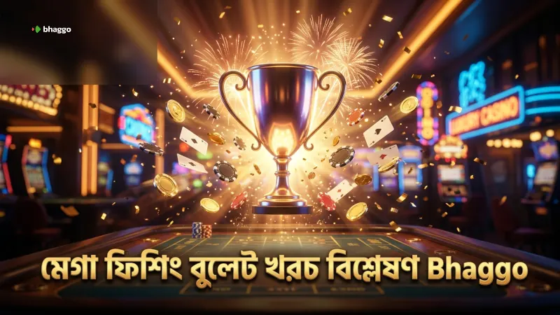 মেগা ফিশিংয়ে বুলেট খরচ ও মাল্টিপ্লায়ার সম্পর্ক নিরীক্ষণ।